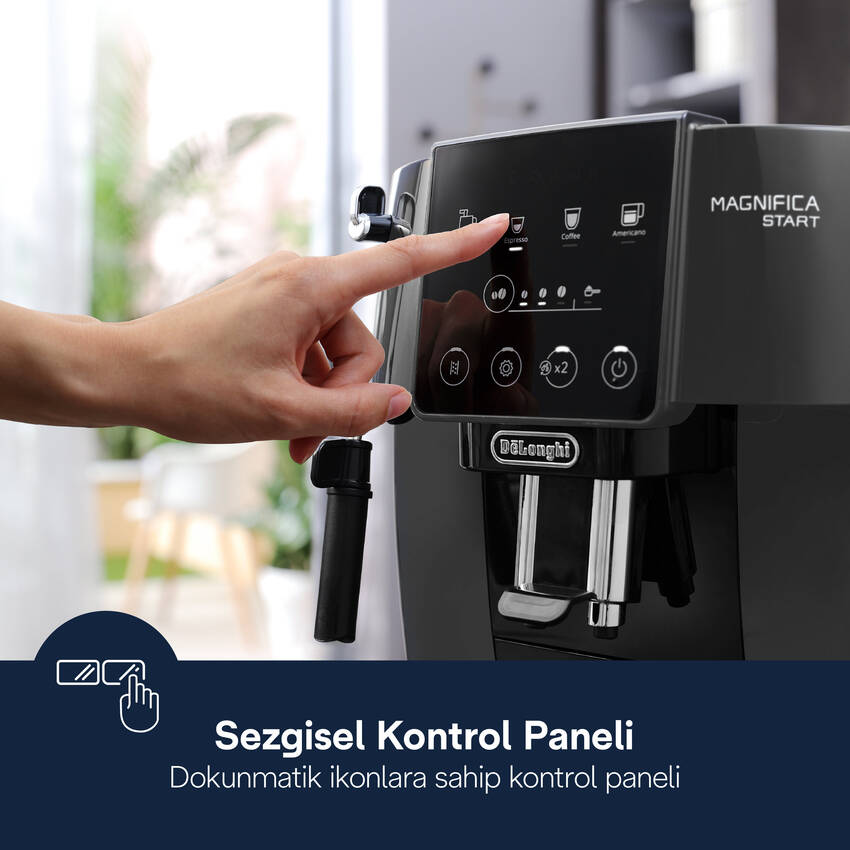 Magnifica Start, ECAM220.22.GB Tam Otomatik Espresso Kahve Makinesi - 4