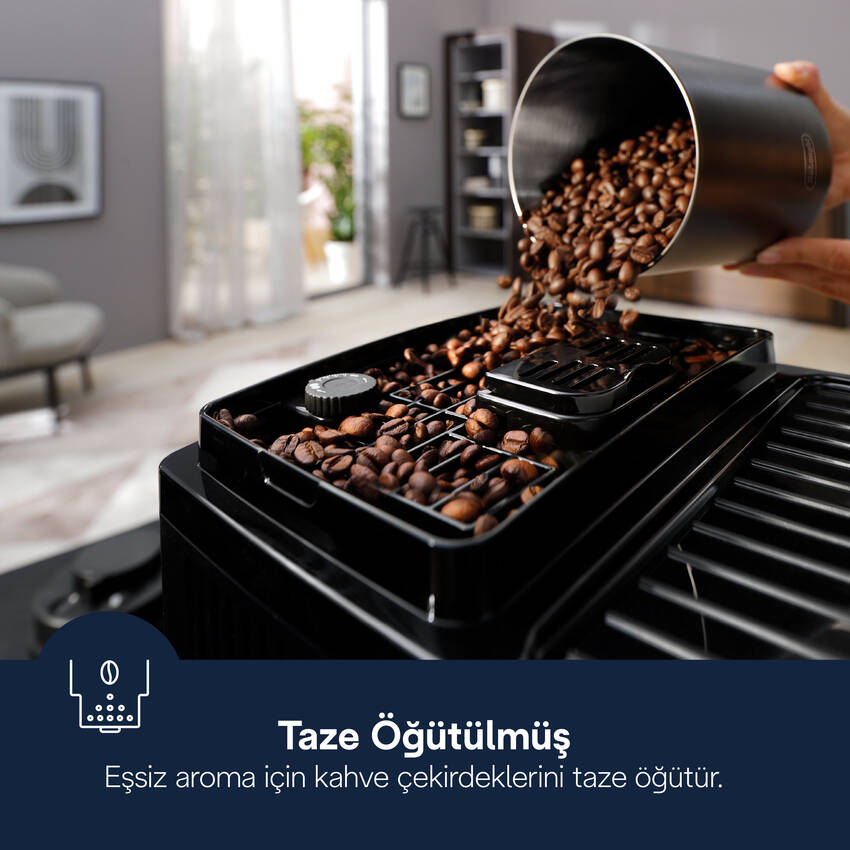 Magnifica Start, ECAM220.22.GB Tam Otomatik Espresso Kahve Makinesi - 5