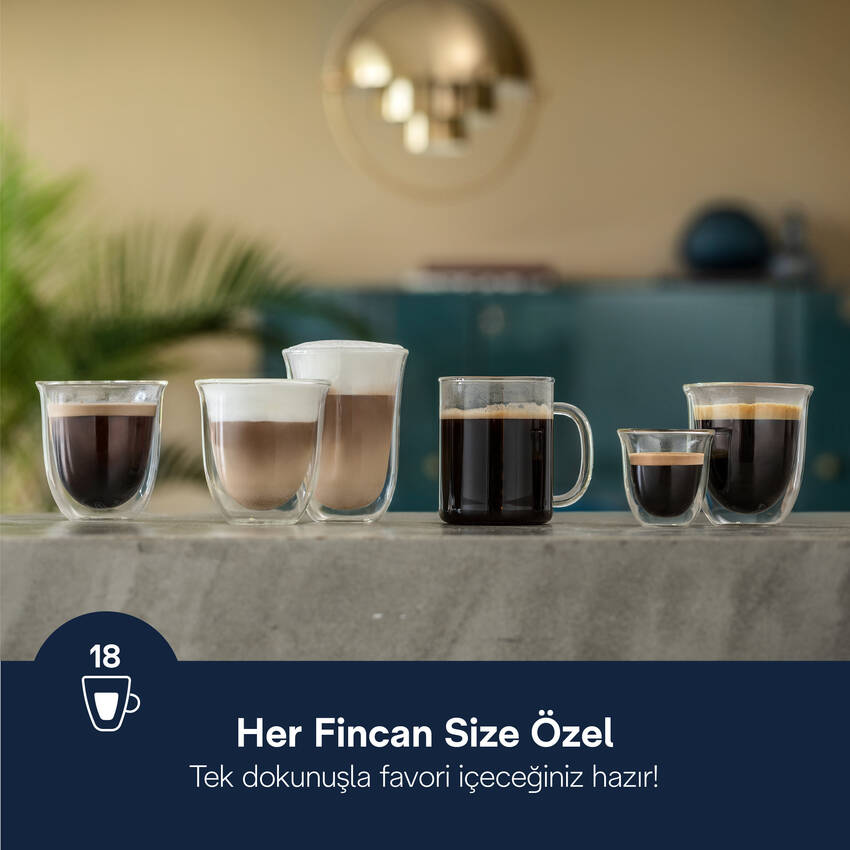 Primadonna Soul, ECAM612.55.SB Tam Otomatik Espresso Kahve Makinesi - 7
