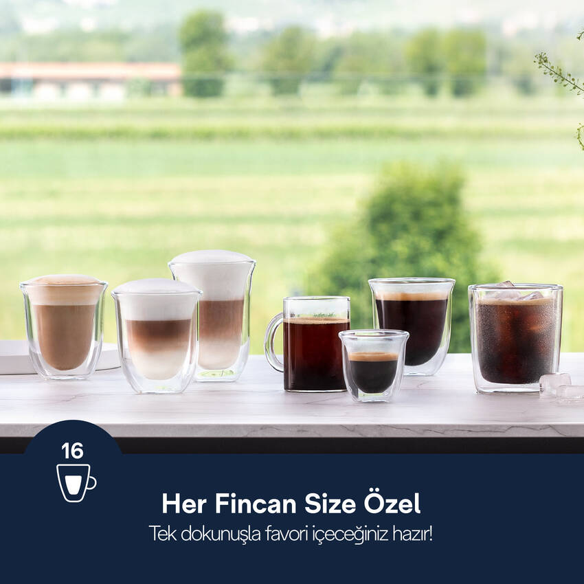 Rivelia, EXAM440.55.BG Tam Otomatik Espresso Kahve Makinesi - 7