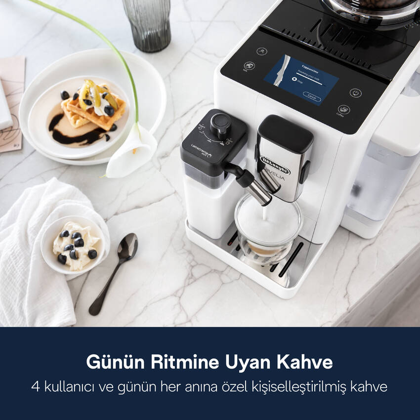 Rivelia, EXAM440.55.W Tam Otomatik Espresso Kahve Makinesi - 6