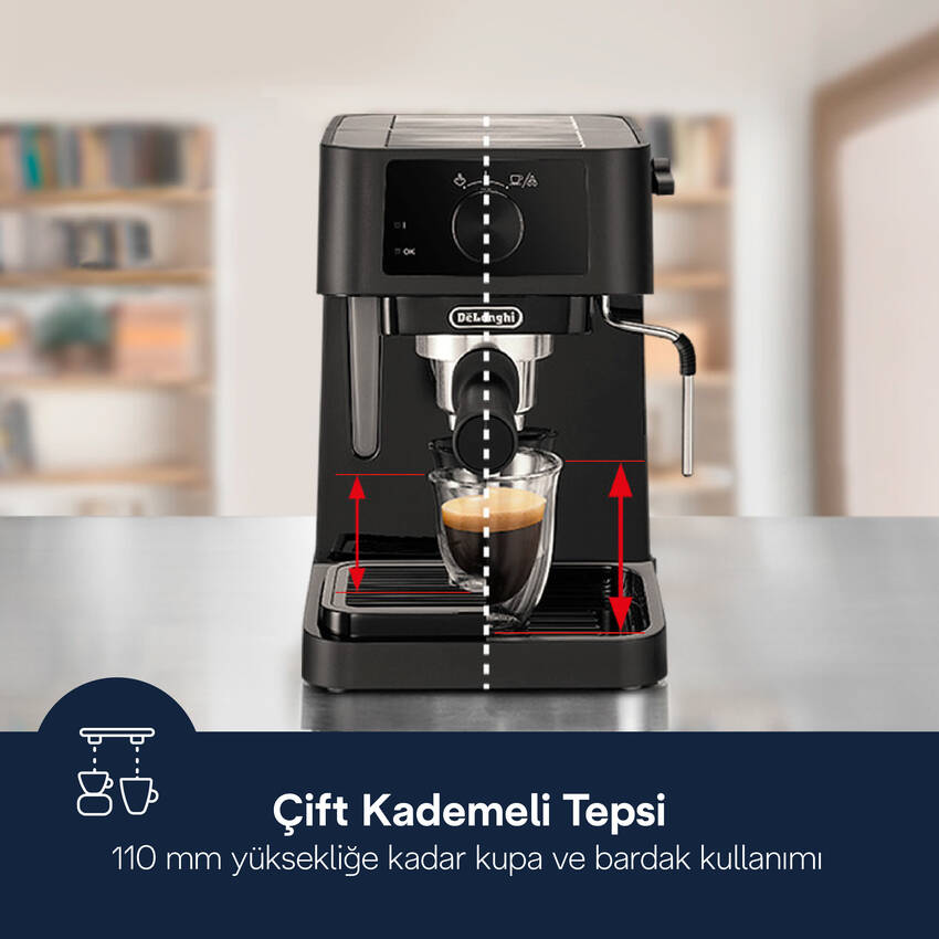 Stilosa, EC230.BK Manuel Espresso Kahve Makinesi - 6